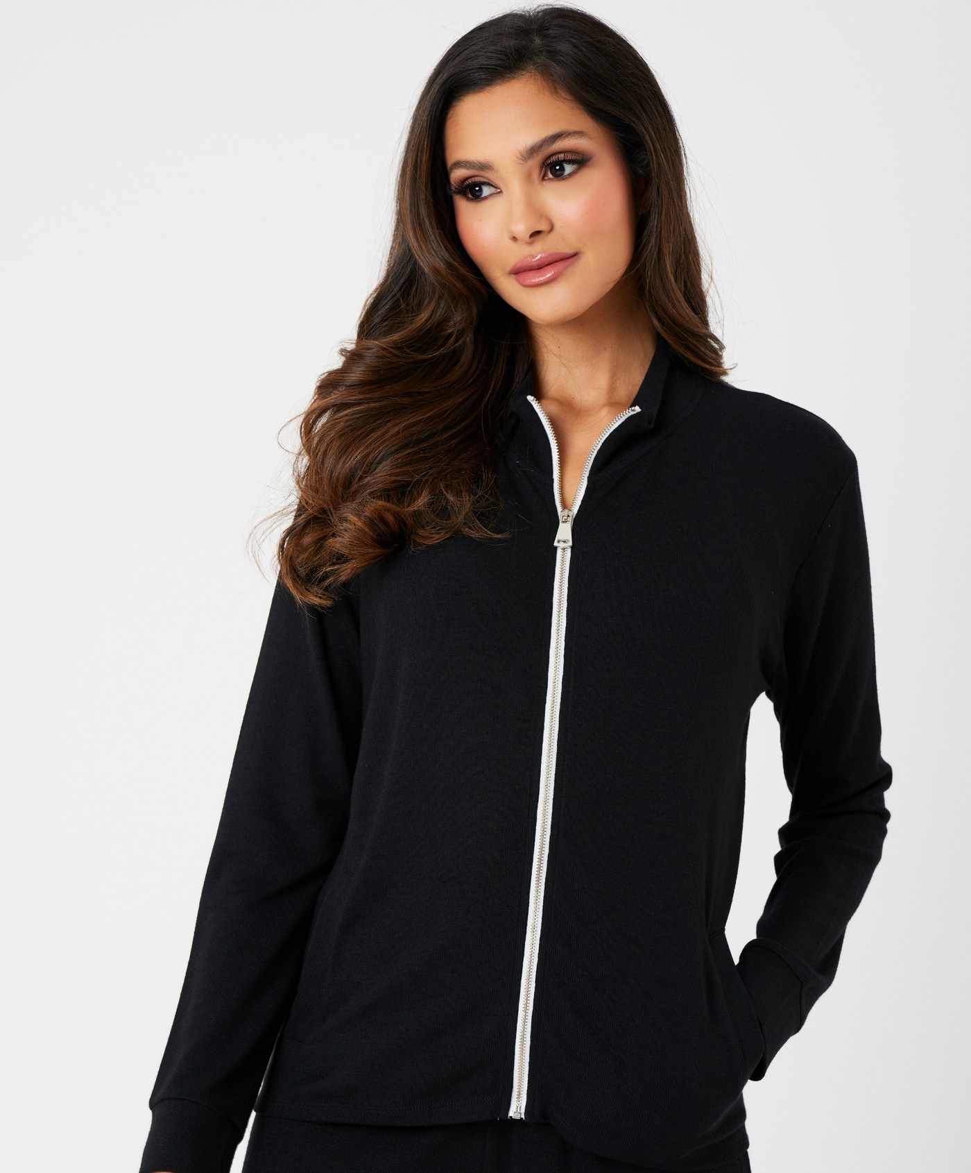 Heart Back Zip Up