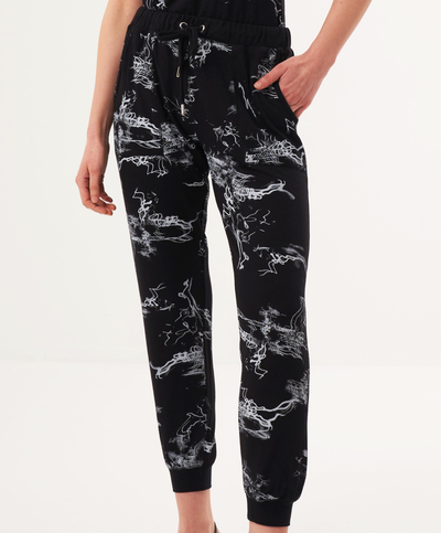 Abstract Print Jogger