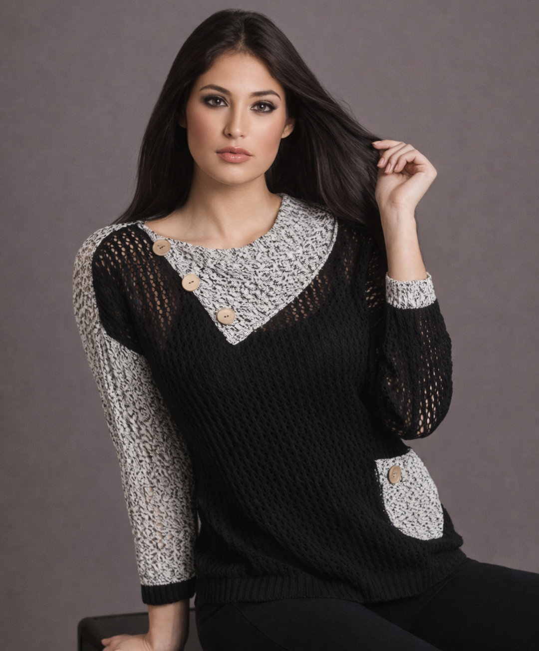 Crochet Draped Neck – French Kyss