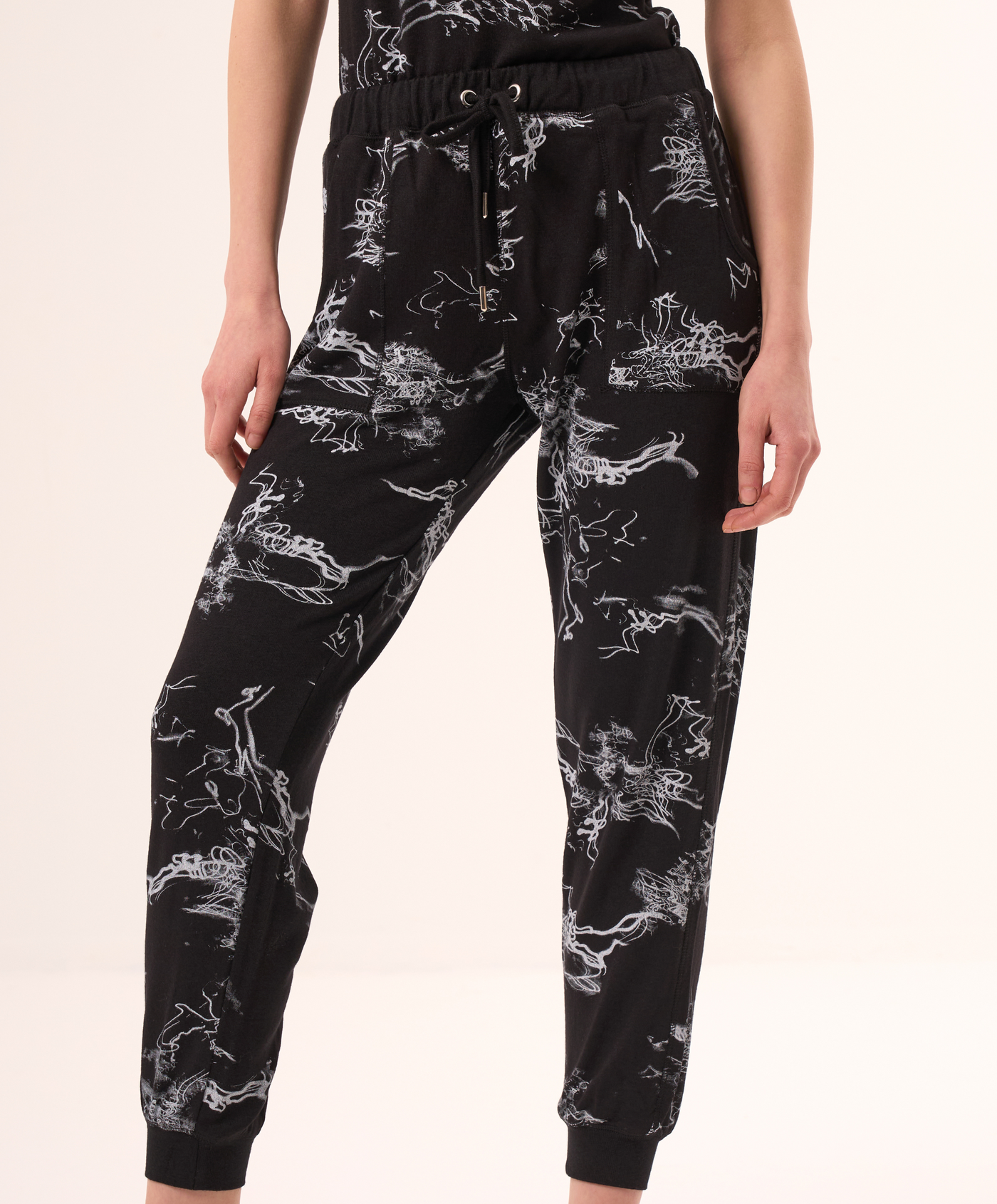 Abstract Print Jogger